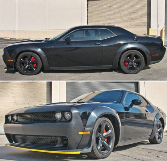 ბამპერის კომპლექტი CHALLENGER 2008-2014 DEMON წინა (ფრთის გაფორმებებით)